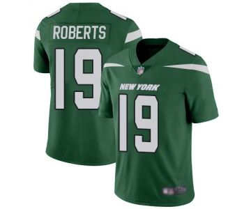 New York Jets #19 Andre Roberts Green Team Color Men's Stitched Football Vapor Untouchable Limited Jersey