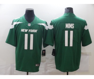 Nike Jets 11 Denzel Mims Green Vapor Untouchable Limited Jersey