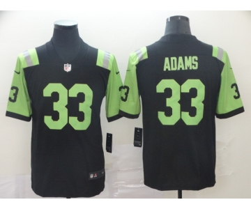 Nike Jets 33 Jamal Adams Black City Edition Vapor Untouchable Limited Jersey