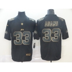Nike Jets 33 Jamal Adams Black Gold Vapor Untouchable Limited Jersey