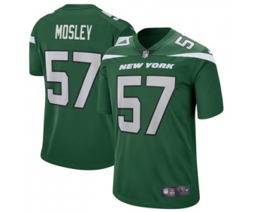 Nike Jets 57 C.J. Mosley Green New 2019 Vapor Untouchable Limited Jersey