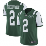 Nike New York Jets #2 Teddy Bridgewater Green Team Color Men's Stitched NFL Vapor Untouchable Limited Jersey