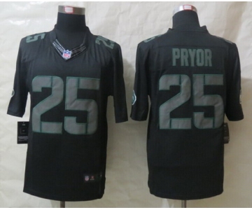 Nike New York Jets #25 Calvin Pryor Black Impact Limited Jersey