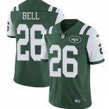 Nike New York Jets 26 Le'Veon Bell Green Vapor Untouchable Limited Jersey