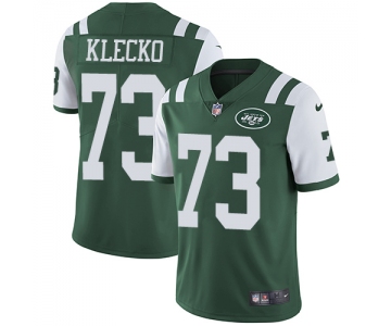 Nike New York Jets #73 Joe Klecko Green Team Color Men's Stitched NFL Vapor Untouchable Limited Jersey