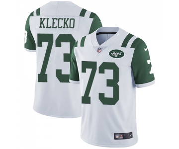 Nike New York Jets #73 Joe Klecko White Men's Stitched NFL Vapor Untouchable Limited Jersey