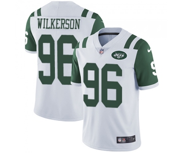 Nike New York Jets #96 Muhammad Wilkerson White Men's Stitched NFL Vapor Untouchable Limited Jersey