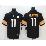 Men's Pittsburgh Steelers #11 Chase Claypool Black 2020 Vapor Untouchable Stitched NFL Nike Limited Jersey