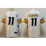 Men's Pittsburgh Steelers #11 Chase Claypool White 2020 Vapor Untouchable Stitched NFL Nike Limited Jersey