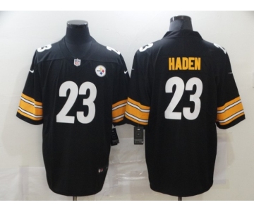 Men's Pittsburgh Steelers #23 Joe Haden Black 2017 Vapor Untouchable Stitched NFL Nike Limited Jersey