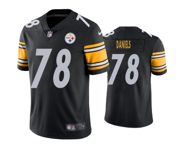 Men's Pittsburgh Steelers #78 James Daniels Black Vapor Untouchable Limited Stitched Jersey