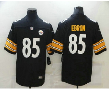 Men's Pittsburgh Steelers #85Eric Ebron Black 2017 Vapor Untouchable Stitched NFL Nike Limited Jersey