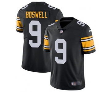 Men's Pittsburgh Steelers #9 Chris Boswell Black Vapor Untouchable Stitched Jersey