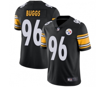 Men's Pittsburgh Steelers #96 Isaiah Buggs  Limited Black Team Color Vapor Untouchable Jersey