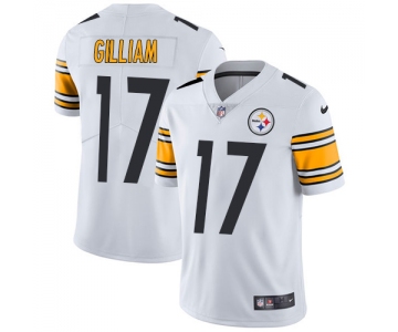 Nike Pittsburgh Steelers #17 Joe Gilliam White Men's Stitched NFL Vapor Untouchable Limited Jersey
