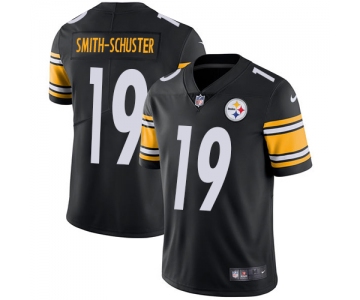 Nike Pittsburgh Steelers #19 JuJu Smith-Schuster Black Team Color Men's Stitched NFL Vapor Untouchable Limited Jersey