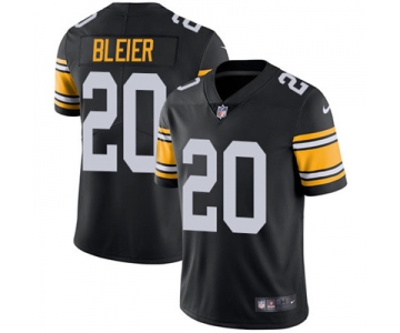 Nike Pittsburgh Steelers #20 Rocky Bleier Black Alternate Men's Stitched NFL Vapor Untouchable Limited Jersey