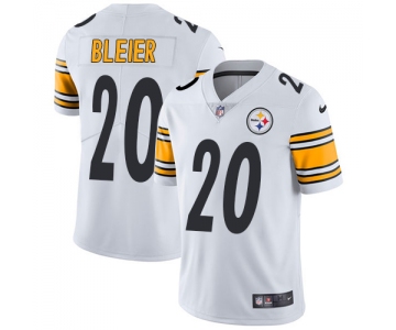 Nike Pittsburgh Steelers #20 Rocky Bleier White Men's Stitched NFL Vapor Untouchable Limited Jersey