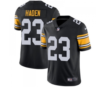 Nike Pittsburgh Steelers #23 Joe Haden Black Alternate Men's Stitched NFL Vapor Untouchable Limited Jersey