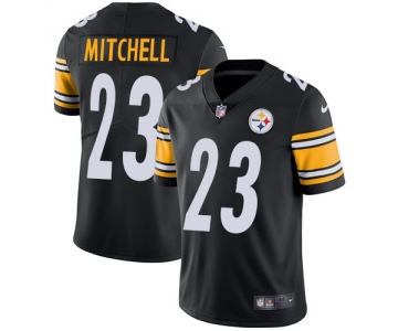Nike Pittsburgh Steelers #23 Mike Mitchell Black Team Color Men's Stitched NFL Vapor Untouchable Limited Jersey