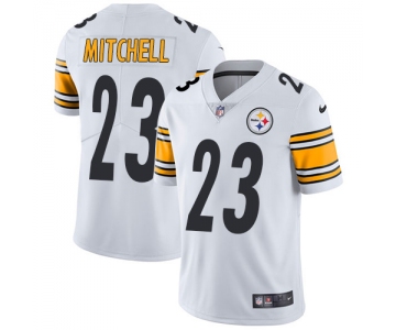 Nike Pittsburgh Steelers #23 Mike Mitchell White Men's Stitched NFL Vapor Untouchable Limited Jersey