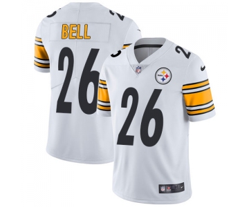 Nike Pittsburgh Steelers #26 Le'Veon Bell White Men's Stitched NFL Vapor Untouchable Limited Jersey