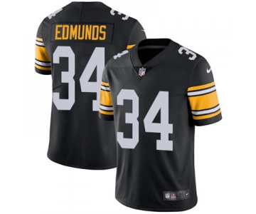 Nike Pittsburgh Steelers #34 Terrell Edmunds Black Alternate Men's Stitched NFL Vapor Untouchable Limited Jersey