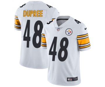 Nike Pittsburgh Steelers #48 Bud Dupree White Men's Stitched NFL Vapor Untouchable Limited Jersey