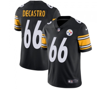 Nike Pittsburgh Steelers #66 David DeCastro Black Team Color Men's Stitched NFL Vapor Untouchable Limited Jersey