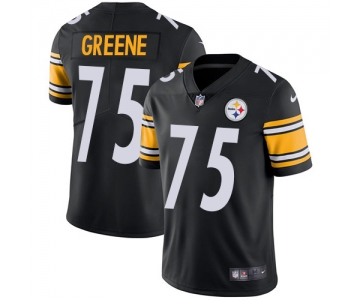 Nike Pittsburgh Steelers #75 Joe Greene Black Team Color Men's Stitched NFL Vapor Untouchable Limited Jersey