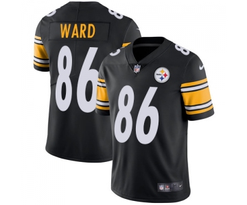 Nike Pittsburgh Steelers #86 Hines Ward Black Team Color Men's Stitched NFL Vapor Untouchable Limited Jersey