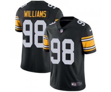 Nike Pittsburgh Steelers #98 Vince Williams Black Alternate Men's Stitched NFL Vapor Untouchable Limited Jersey