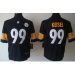 Nike Pittsburgh Steelers #99 Brett Keisel Black Limited Jersey