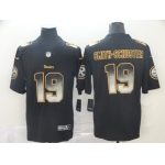 Nike Steelers 19 JuJu Smith-Schuster Black Arch Smoke Vapor Untouchable Limited Jersey