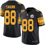 Nike Steelers #88 Lynn Swann Black Men's Stitched NFL Limited Rush Jersey