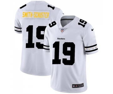 Pittsburgh Steelers #19 JuJu Smith-Schuster Nike White Team Logo Vapor Limited NFL Jersey