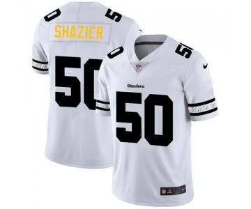 Pittsburgh Steelers #50 Ryan Shazier Nike White Team Logo Vapor Limited NFL Jersey
