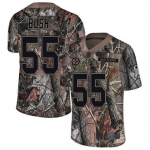 Steelers #55 Devin Bush Camo Men's Stitched Football Limited Rush Realtree Jersey