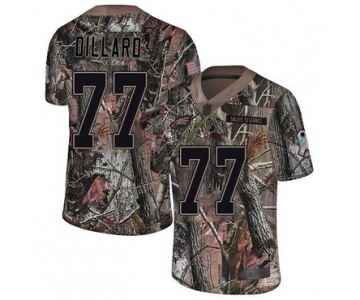 Eagles #77 Andre Dillard Camo Men's Stitched Football Limited Rush Realtree Jersey