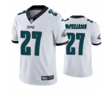 Men Philadelphia Eagles #27 Zech McPhearson Vapor Limited White Jersey