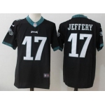 Men's Philadelphia Eagles #17 Alshon Jeffery Black 2016 Color Rush Stitched NFL Nike Limited Jersey