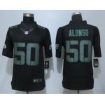 Men's Philadelphia Eagles #50 Kiko Alonso Black Impact NFL Nike Limited Jersey