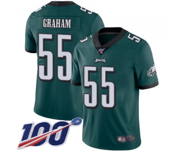 Nike Eagles #55 Brandon Graham Midnight Green Team Color Men's Stitched NFL 100th Season Vapor Limited Jersey