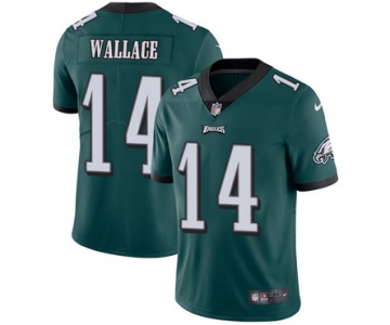 Nike Philadelphia Eagles #14 Mike Wallace Midnight Green Team Color Men's Stitched NFL Vapor Untouchable Limited Jersey