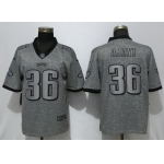 Nike Philadelphia Eagles #36 Jay Ajayi Gray Gridiron Gray Vapor Untouchable Limited Jersey