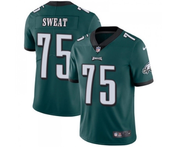 Nike Philadelphia Eagles #75 Josh Sweat Midnight Green Team Color Men's Stitched NFL Vapor Untouchable Limited Jersey