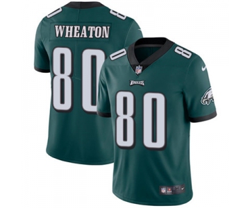 Nike Philadelphia Eagles #80 Markus Wheaton Midnight Green Team Color Men's Stitched NFL Vapor Untouchable Limited Jersey