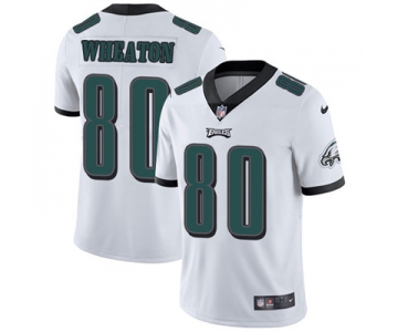 Nike Philadelphia Eagles #80 Markus Wheaton White Men's Stitched NFL Vapor Untouchable Limited Jersey