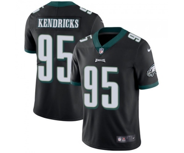 Nike Philadelphia Eagles #95 Mychal Kendricks Black Alternate Men's Stitched NFL Vapor Untouchable Limited Jersey