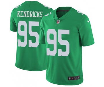 Nike Philadelphia Eagles #95 Mychal Kendricks Green Men's Stitched NFL Limited Rush Jersey